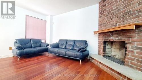 6 Cottsmore Crescent, Markham, ON - Indoor Photo Showing Living Room With Fireplace