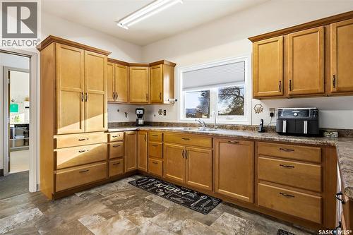 1094 Ursuline Drive, Grayson, SK - Indoor Photo Showing Kitchen With Double Sink