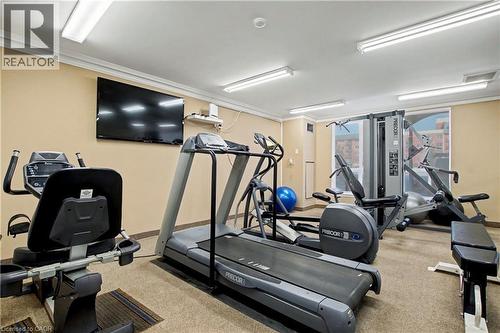 2000 Creekside Drive Unit# 708, Hamilton, ON - Indoor Photo Showing Gym Room