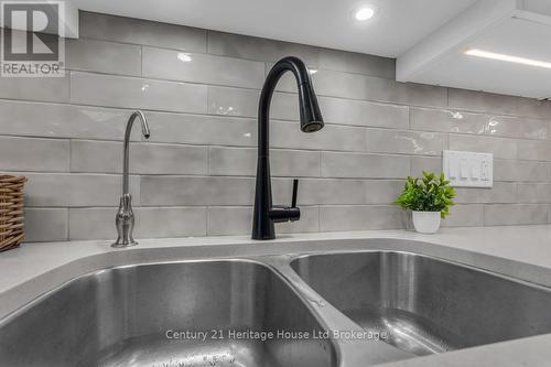 33 Martin Street, Tillsonburg, ON - Indoor Photo Showing Kitchen With Double Sink