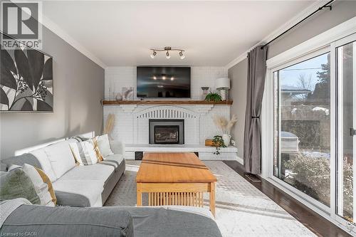 275 Camborne Crescent, Burlington, ON - Indoor Photo Showing Living Room With Fireplace