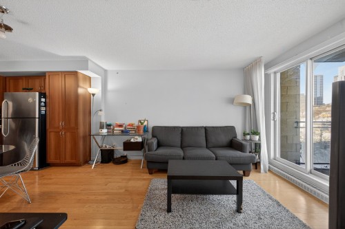 Salon - 506-1200 Rue St-Jacques, Montréal (Ville-Marie), QC - Indoor Photo Showing Living Room