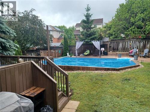 171 Endeavour Drive, Cambridge, ON - Outdoor With Deck Patio Veranda With Backyard