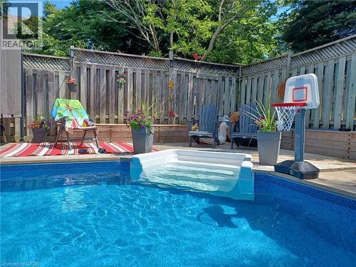 171 Endeavour Drive, Cambridge, ON - Outdoor With In Ground Pool With Deck Patio Veranda