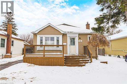 165 E 38Th Street, Hamilton, ON - Outdoor With Deck Patio Veranda