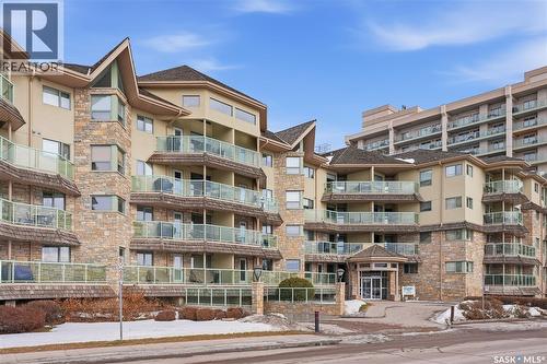 102 2213 Adelaide Street E, Saskatoon, SK - Outdoor With Balcony With Facade