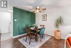 Accent Wall Dining Space - 