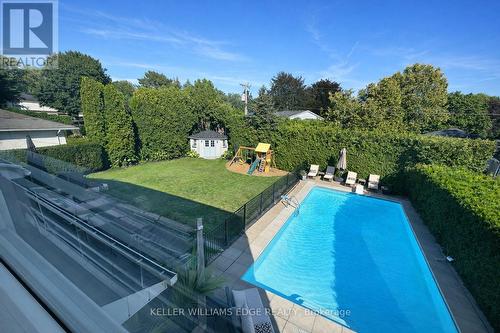 275 Camborne Crescent, Burlington, ON - Outdoor With In Ground Pool With Backyard