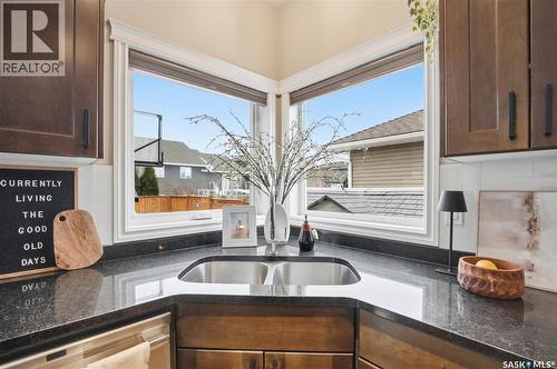 1015 Muzyka Road, Saskatoon, SK - Indoor Photo Showing Kitchen With Double Sink