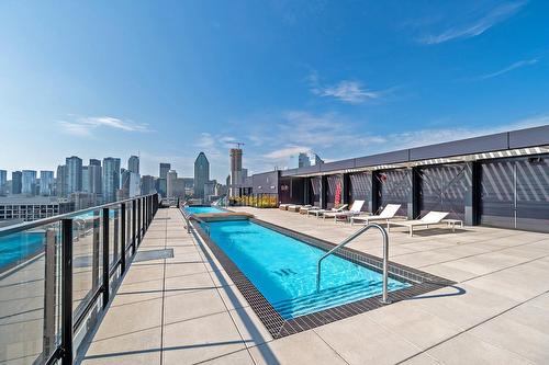 Pool - 1108-101 Rue Peel, Montréal (Le Sud-Ouest), QC - Outdoor With In Ground Pool
