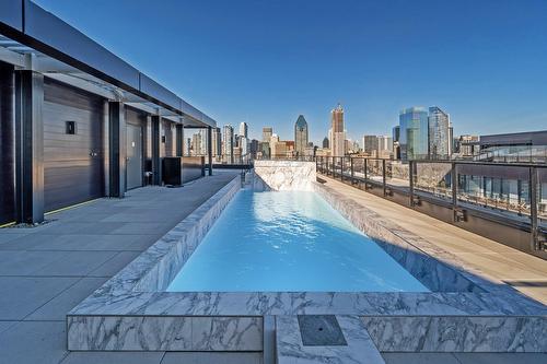 Pool - 1108-101 Rue Peel, Montréal (Le Sud-Ouest), QC - Outdoor With In Ground Pool