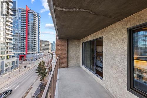 603, 1011 12 Avenue, Calgary, AB - Outdoor With Balcony