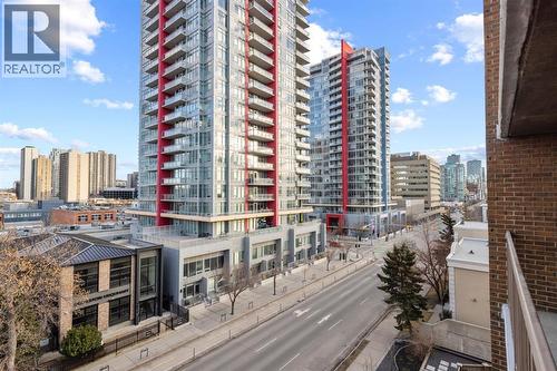 603, 1011 12 Avenue, Calgary, AB - Outdoor With Balcony With Facade