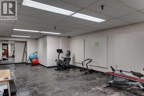 603, 1011 12 Avenue, Calgary, AB - Indoor Photo Showing Gym Room