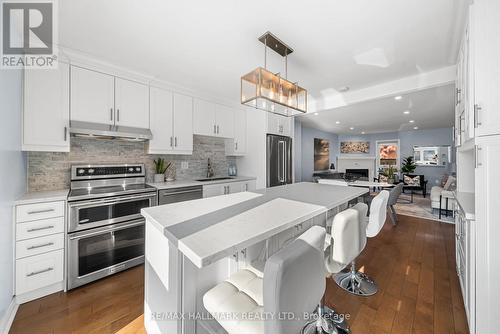 64 Sylvan Valley Way, Toronto, ON - Indoor Photo Showing Kitchen With Stainless Steel Kitchen With Upgraded Kitchen
