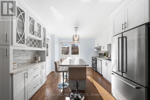 64 Sylvan Valley Way, Toronto, ON - Indoor Photo Showing Kitchen With Stainless Steel Kitchen With Upgraded Kitchen