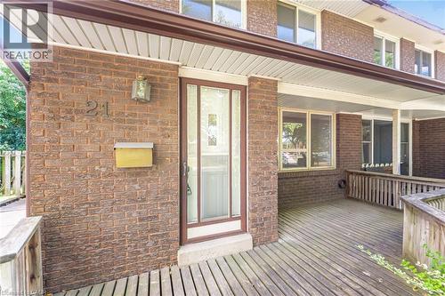 21 Horning Drive, Hamilton, ON - Outdoor With Deck Patio Veranda With Exterior