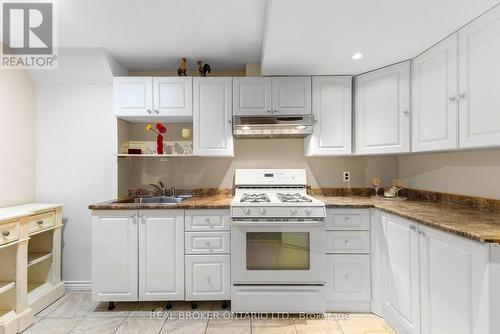 Lower level kitchenette - 2014 Jasper Avenue, Ottawa, ON - Indoor Photo Showing Kitchen With Double Sink