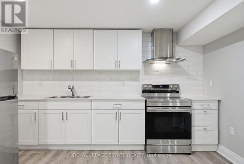253 Michael Boulevard, Whitby, ON - Indoor Photo Showing Kitchen With Double Sink