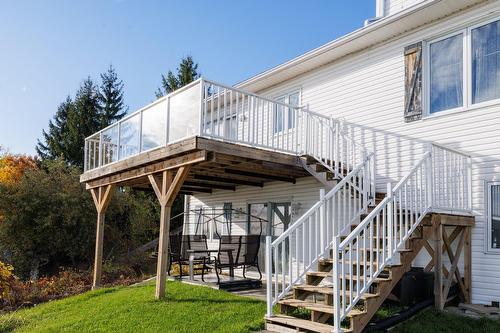 Face arrière - 183 Ch. Du Fleuve, Pointe-Des-Cascades, QC - Outdoor With Balcony With Deck Patio Veranda With Exterior