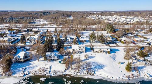 Photo aérienne - 183 Ch. Du Fleuve, Pointe-Des-Cascades, QC - Outdoor With View
