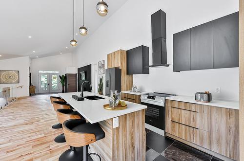 Cuisine - 750 5E Rang, Sainte-Julienne, QC - Indoor Photo Showing Kitchen With Double Sink With Upgraded Kitchen