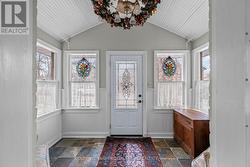 Covered porch entry - 