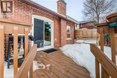 48 Longwood Road N, Hamilton, ON - Outdoor With Deck Patio Veranda