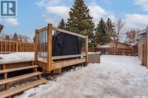 215 Needham Crescent, Saskatoon, SK - Outdoor With Deck Patio Veranda