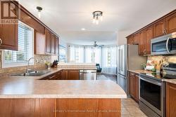 Open Concept kitchen with s/s appliances - 