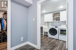 Seperate lower level laundry - 