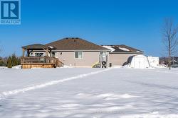 Back of house with Large new Deck - 