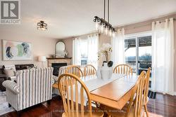 Dining area with walk out to Deck - 