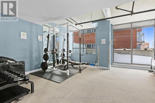 303 - 179 George Street, Ottawa, ON - Indoor Photo Showing Gym Room
