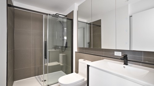 Salle de bains - 2306-1160 Rue Mackay, Montréal (Ville-Marie), QC - Indoor Photo Showing Bathroom