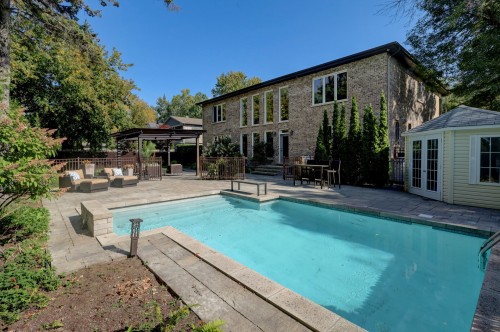 Piscine - 6 Av. St-Louis, Beaconsfield, QC - Outdoor With In Ground Pool