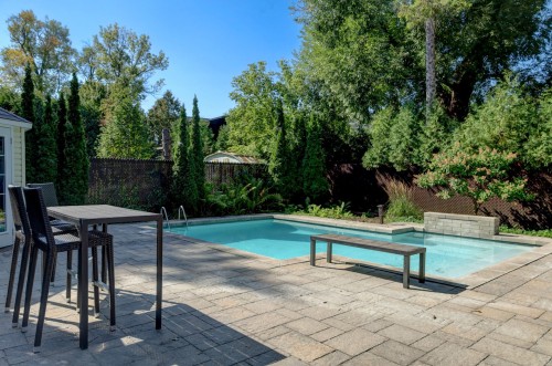 Piscine - 6 Av. St-Louis, Beaconsfield, QC - Outdoor With In Ground Pool