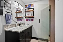 3 piece ensuite bathroom with Leathered Granite - 