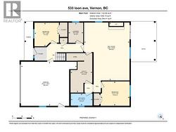 Floor Plan main level - 