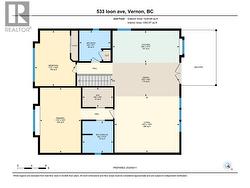 Floor plan upper level - 