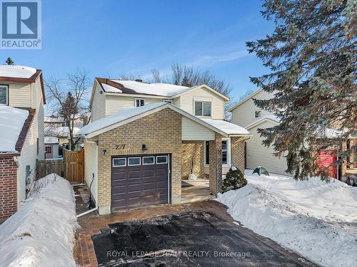 277 PARK GROVE DRIVE  Ottawa, ON K1E 2S9