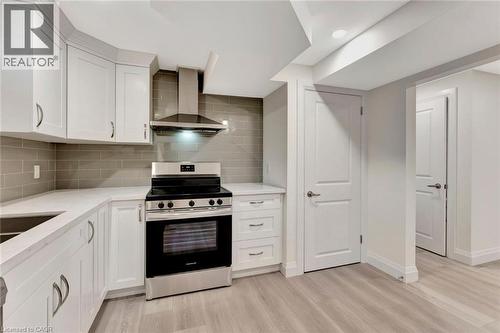 6 Ruskview Road Unit# 2, Kitchener, ON - Indoor Photo Showing Kitchen