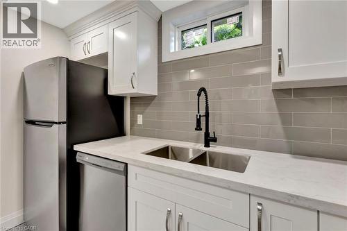 6 Ruskview Road Unit# 2, Kitchener, ON - Indoor Photo Showing Kitchen With Double Sink