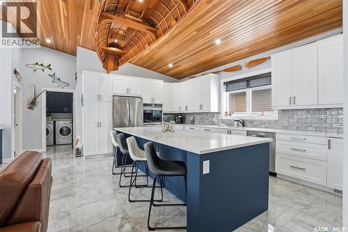 2 Bruin Boulevard, Candle Lake, SK - Indoor Photo Showing Kitchen With Upgraded Kitchen