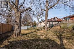 View of fenced backyard - 