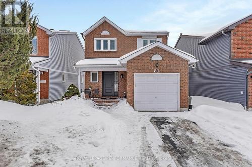 81 SADDLE CRESCENT  Ottawa, ON K1G 5L3