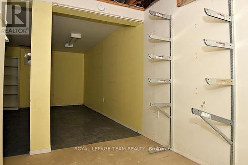 Second room has shelving brackets for  storage. - 1305 Kingston Avenue, Ottawa, ON - Indoor