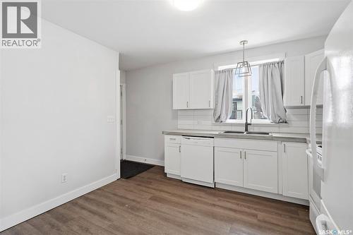 450 River Street E, Prince Albert, SK - Indoor Photo Showing Kitchen With Double Sink