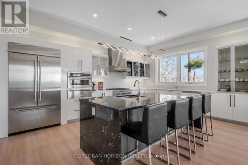 111 Grand Ridge Drive, Cambridge, ON - Indoor Photo Showing Kitchen With Upgraded Kitchen
