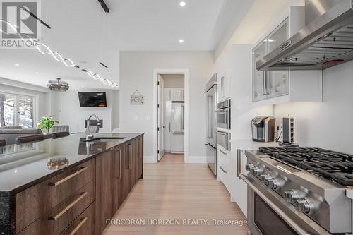 111 Grand Ridge Drive, Cambridge, ON - Indoor Photo Showing Kitchen With Upgraded Kitchen